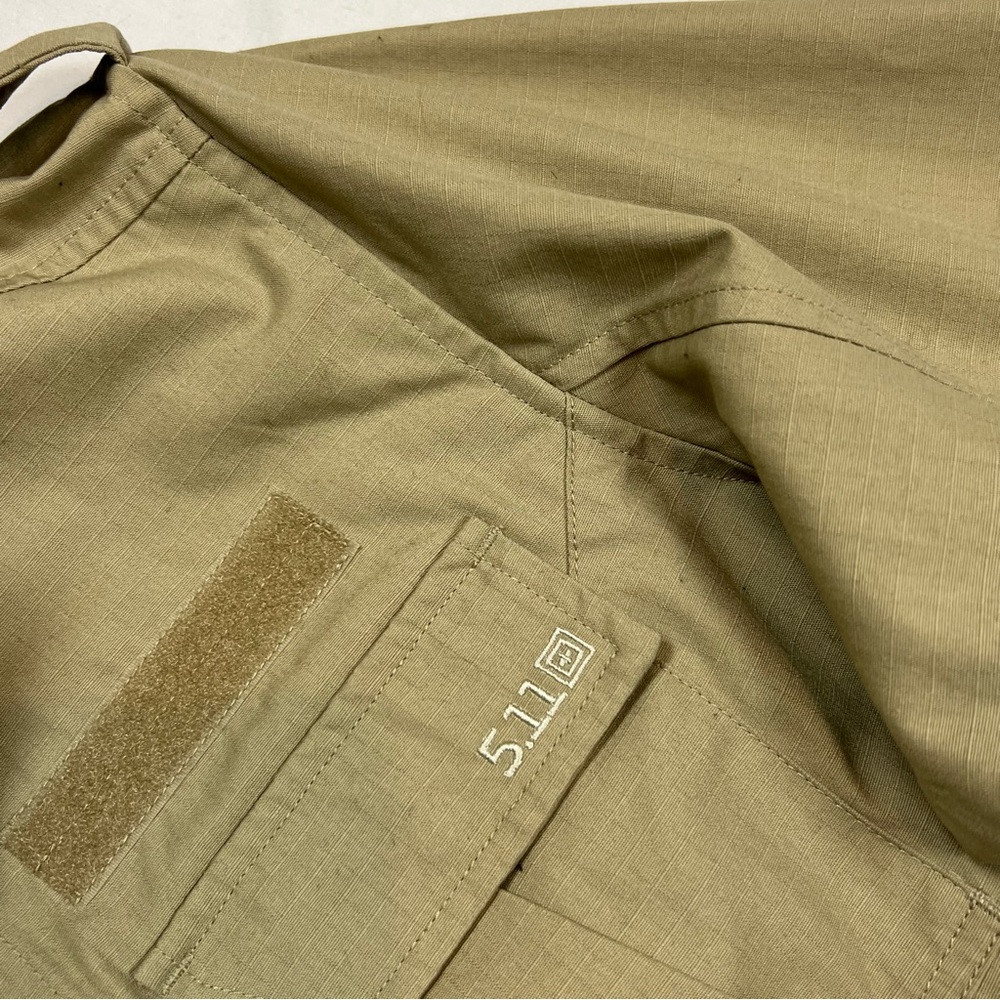 5.11 TACTICAL Taclite M-65 Ripstop Jacket Women’s Size XL Tan - Picture 4 of 11